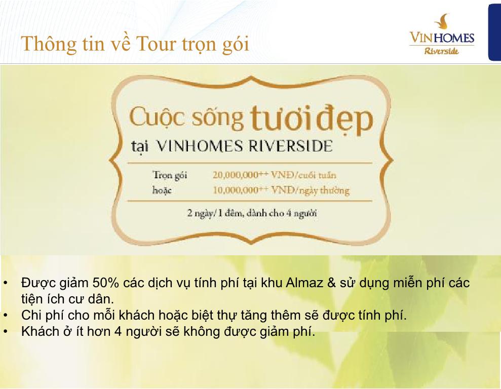 Thông tin về tour trọn gói