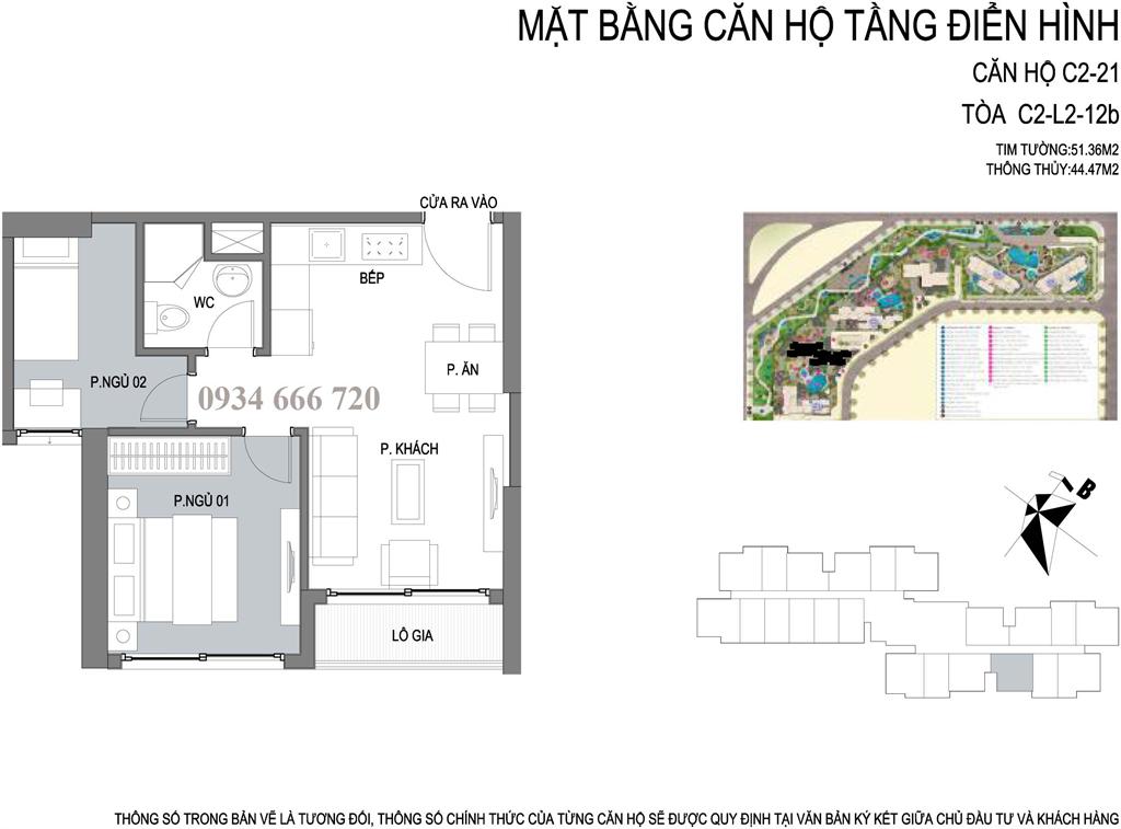 Thiết kế căn hộ 01 tòa C2 D'.capitale Trần Duy Hưng - SOHO - ở hoặc cho thuê, kinh doanh