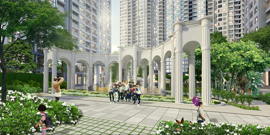 Cổng chào khu căn hộ The Arcadia - Vinhomes Gardenia