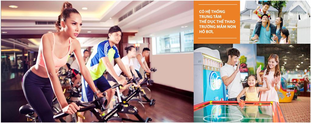 Phòng tập gym - gelexia riverside