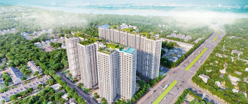 Phối cảnh chung cư Imperia Sky Garden 423 Minh Khai, đối diện Times City