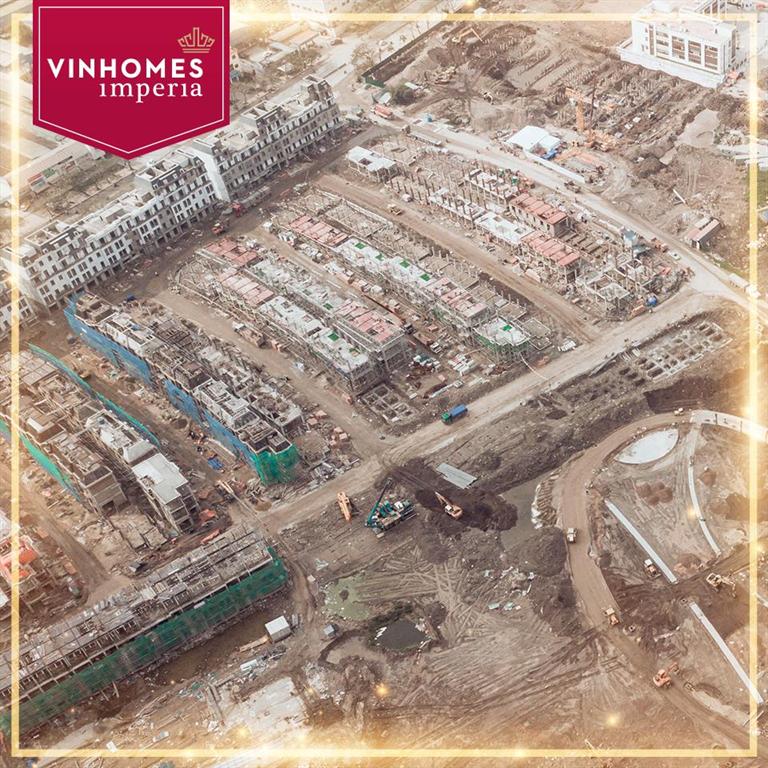 Cập nhật tiến độ xây dựng Vinhomes Imperia tháng 5.2018