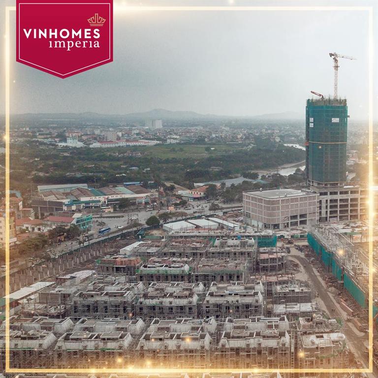 Cập nhật tiến độ xây dựng Vinhomes Imperia tháng 5.2018