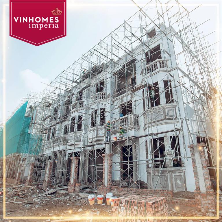 Cập nhật tiến độ xây dựng Vinhomes Imperia tháng 5.2018