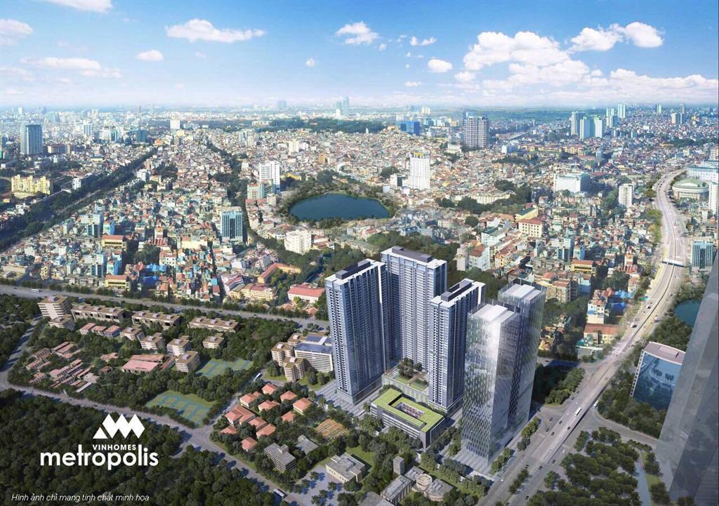 Hà Nội: Xây dựng tổ hợp TTTM Vinhomes Metropolis