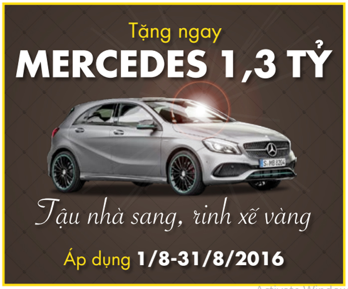 Vinhomes Thăng Long - Tậu biệt thự sang, rinh xế vàng Mercedes