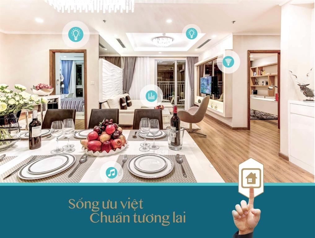 hệ thống căn hộ thông minh Smart home, Smart living – Park Hill PREMIUM