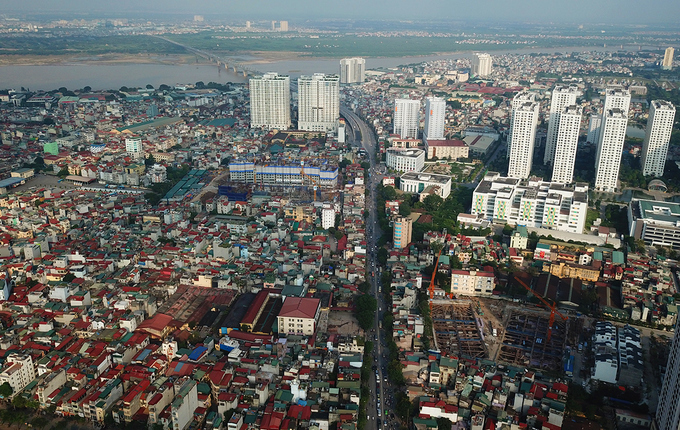 Đường Minh Khai nhìn từ trên cao